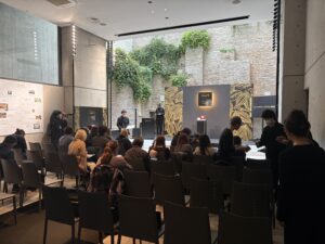 商品発表会の会場（東京・表参道）での開催事例